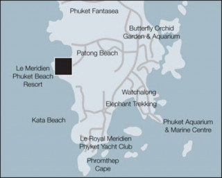LeMeridien Phuket_map