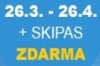 SPECIÁLNÍ NABÍDKA NA LYŽE - SKIPAS ZDARMA!