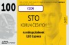 LEO EXPRESS SLEVA 100 Kč NA NÁKUP DALŠÍ JÍZDENKY