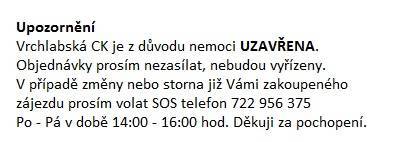 Upozornění