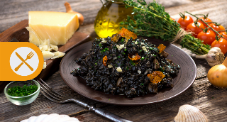 Recept: Crni rižot - Sépiové rizoto
