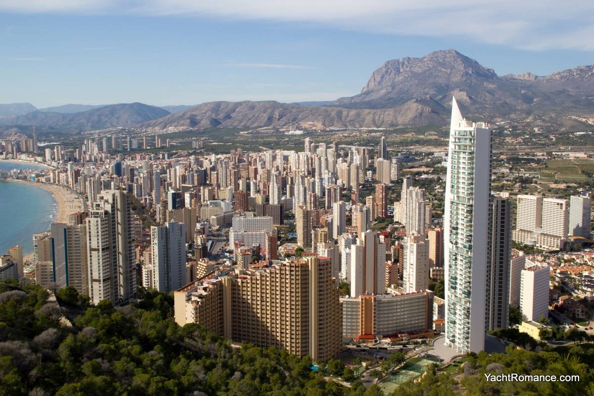 Benidorm - svatební cesta Španělsko