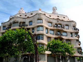 Casa Mila by Antoni Gaudi 