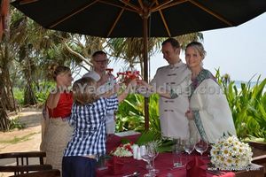svatba na Srí Lance - Romana & Jan