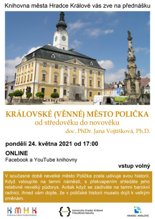 24. 5. ONLINE přednáška - Královské (věnné) město Polička od středověku do novověku