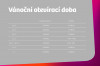 Vánoční otevírací doba